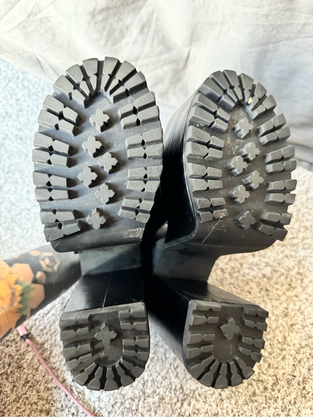 dELiA*s Black Platform Mary Jane Buckle Loafers - Picture 8 of 8